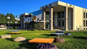 Grigol Robakidze University campus in Tbilisi, Georgia