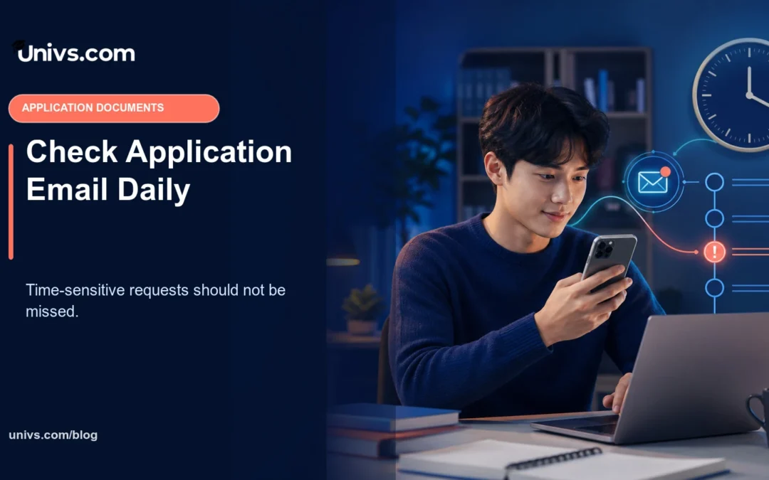 Why You Should Check University Application Email Daily