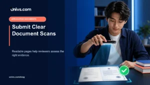 Submit Clear Document Scans — Univs.com editorial guide