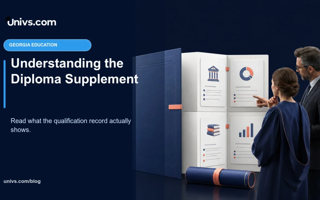 What a Georgian University Diploma Supplement Shows