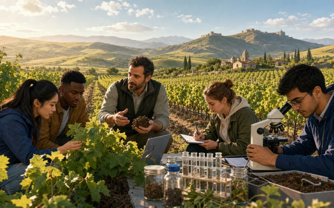 Study Agriculture and Viticulture in Georgia
