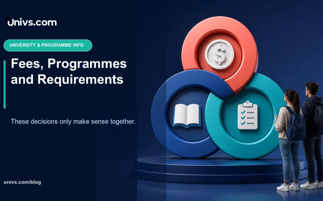 Why University Fees, Programmes and Requirements Connect