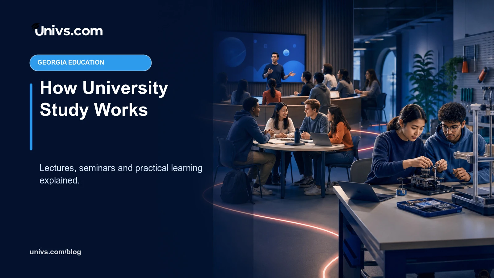How University Study Works — Univs.com editorial guide