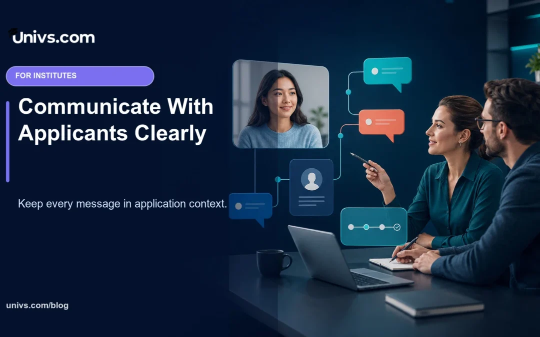 How Univs Helps Institutes Communicate Clearly