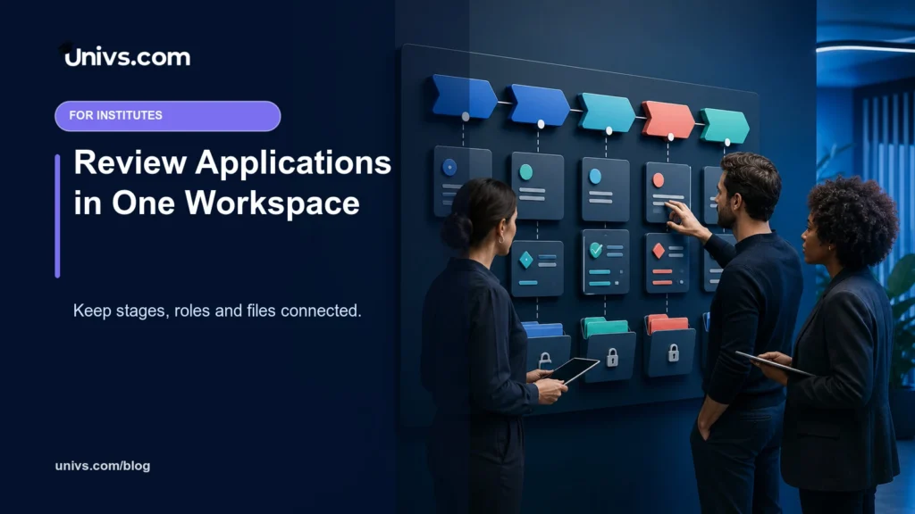 Review Applications in One Workspace — Univs.com editorial guide