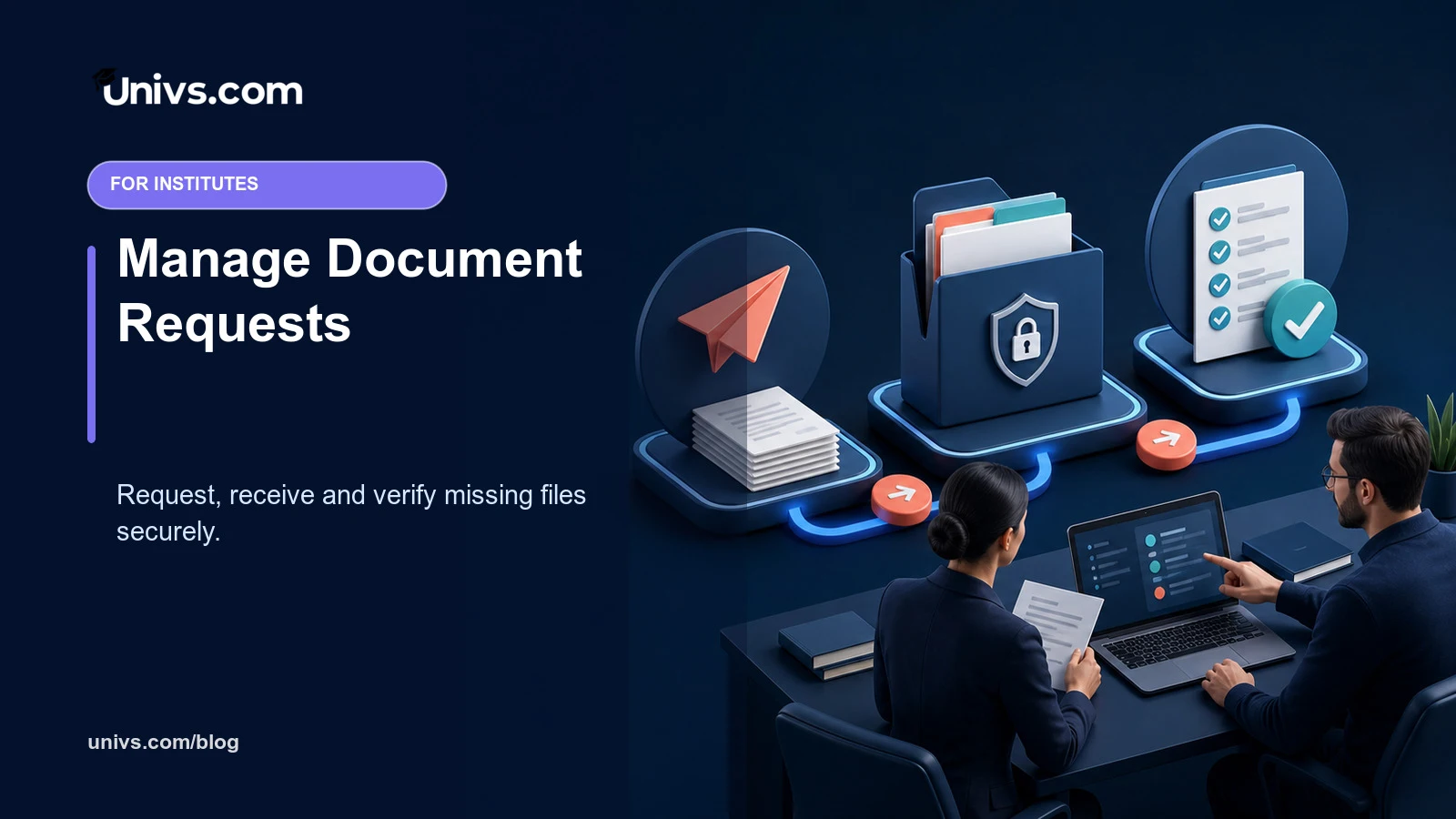 Manage Document Requests — Univs.com editorial guide