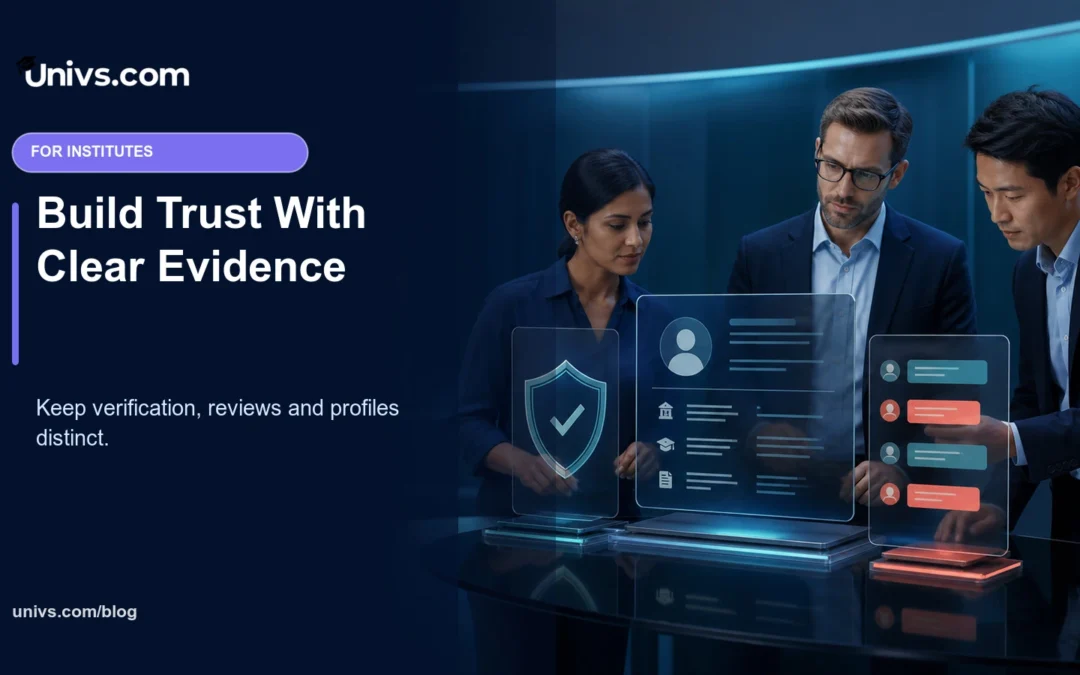 How Univs Builds Trust Through Reviews and Verification