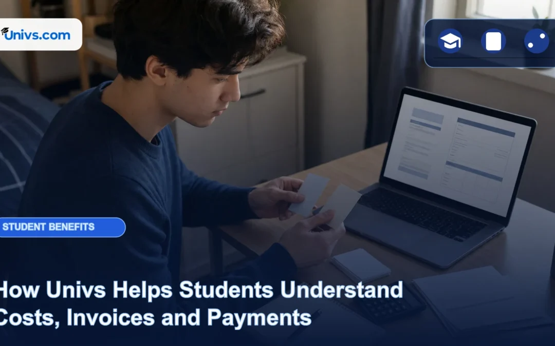 How Univs Explains Costs, Invoices and Payments