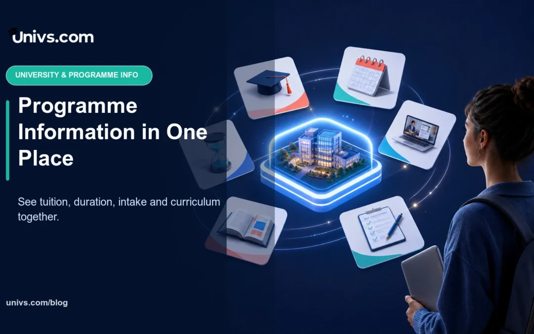 Why Complete Programme Information in One Place Matters