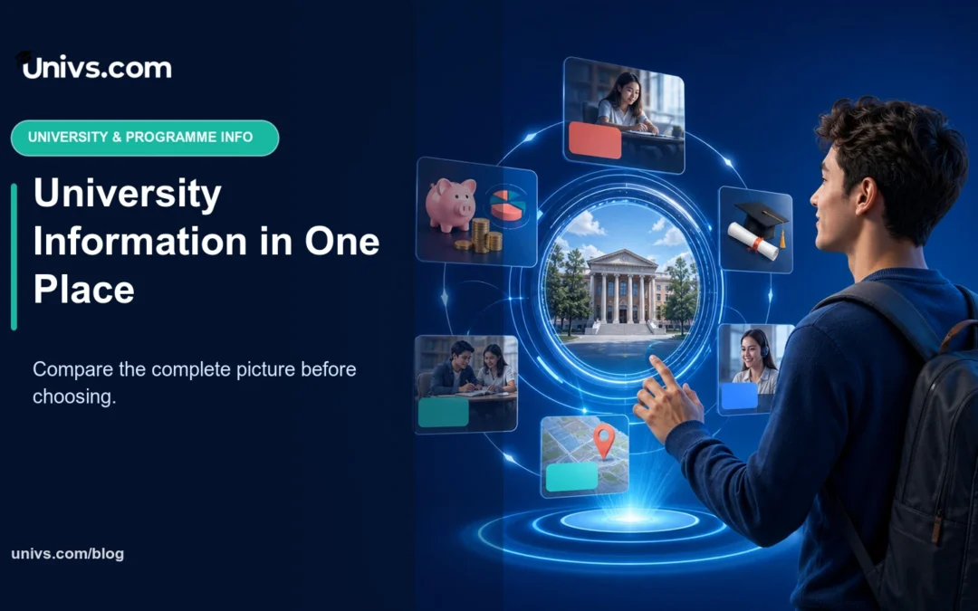 Why Complete University Information in One Place Matters