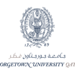 Georgetown University in Qatar logo