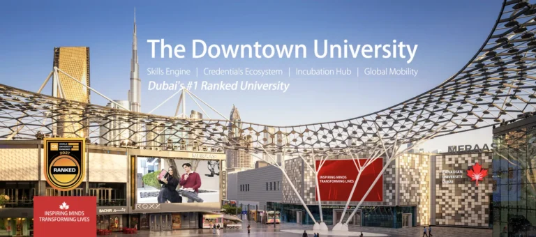 Campus of Canadian University Dubai