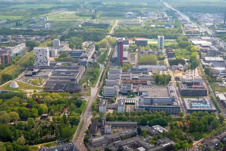 Campus of Delft University of Technology